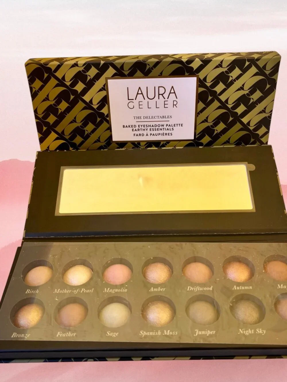 Laura Geller The Delectables Baked Eyeshadow Palette Earthy Essentials 14 Shades
